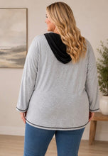 Load image into Gallery viewer, Curvy Chris Hoodie Top
