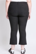 Load image into Gallery viewer, Carla Curvy Cropped Flare Stretch Denim
