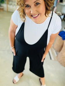 On the Go Curvy Romper