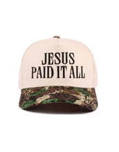 Load image into Gallery viewer, Jesus Paid it All Ball Cap
