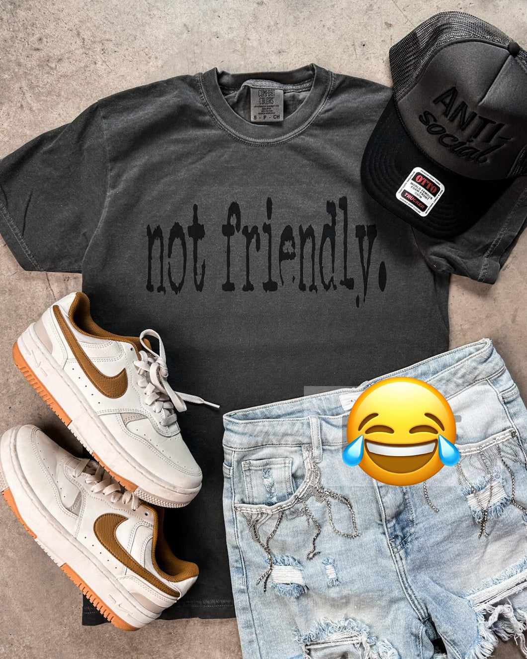 Not Friendly Tee