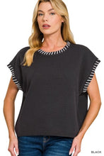 Load image into Gallery viewer, All Stitched Up Sweater Top

